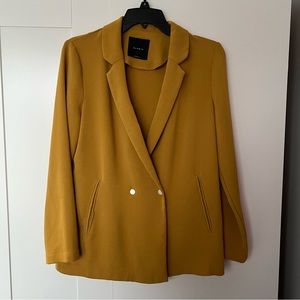 Elodie Yellow Blazer